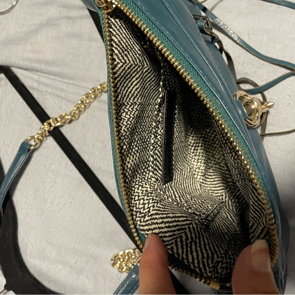 Turquoise Rebecca minkoff Mac bag - Picture 3 of 4